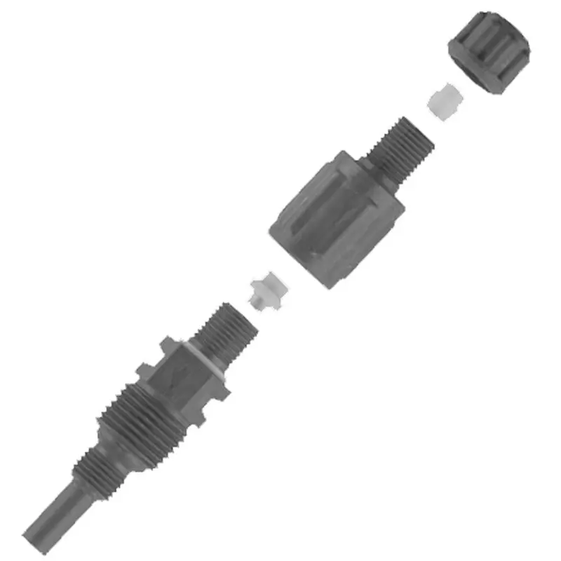 Stenner 1/4-Inch Ferrule Duckbill Check Valve With Santoprene Body 1