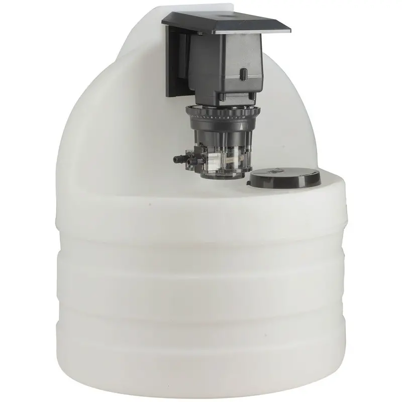 Stenner Adjustable Single-Head Dosing Pump System: 15-Gallon Tank, 0.2–3 Gpd Output, 120V 1