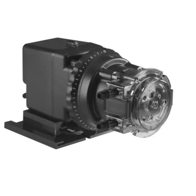 Stenner Classic Series Single-Head Adjustable Output Dosing Pump (100 Psi, 0.8–17 Gpd, 120V/60Hz, Santoprene Diaphragm) 1