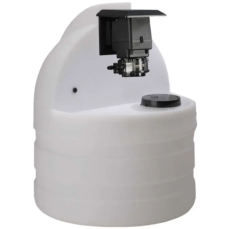Stenner Single-Head Fixed-Output Dosing System – 3.0 Gpd, #1 Tubing, Includes 15-Gallon Tank 1