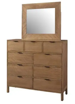 Strategy Dresser – Natural Jute Texture 1