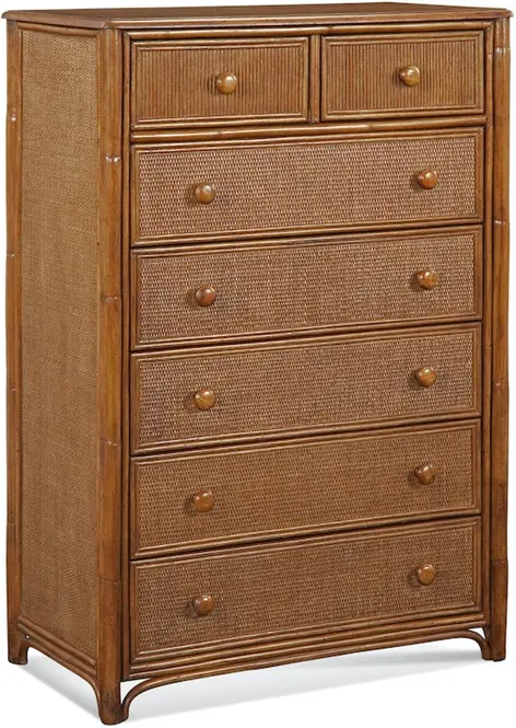 Summer Retreat 5-Drawer Chest With Coastal-Inspired Details 1