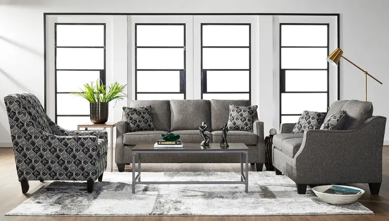 Talula Ash Upholstered Loveseat | Model 10400 1