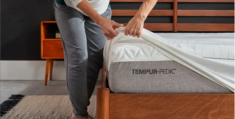 Tempur-Protect® Mattress Protector – Waterproof, Hypoallergenic Barrier 1