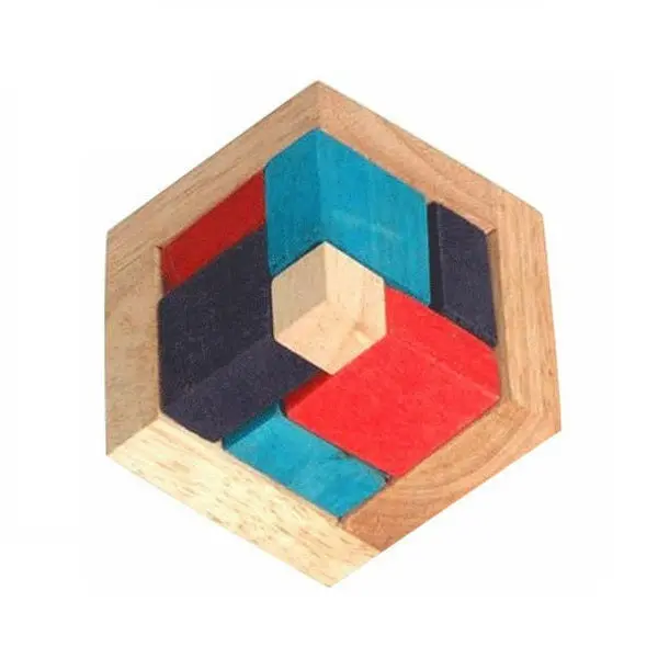 The Magic Pyramid – Interlocking 3D Wooden Puzzle For Advanced Thinkers 1