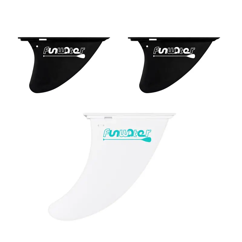 Tri-Fin Set: 1 Center + 2 Side Fins For Flat-Bottom Sups 1