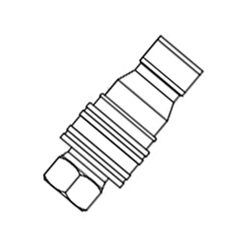 T&S Brass Aw-5A Quick-Disconnect Fitting For Water Hoses — 1/4" Npt 1