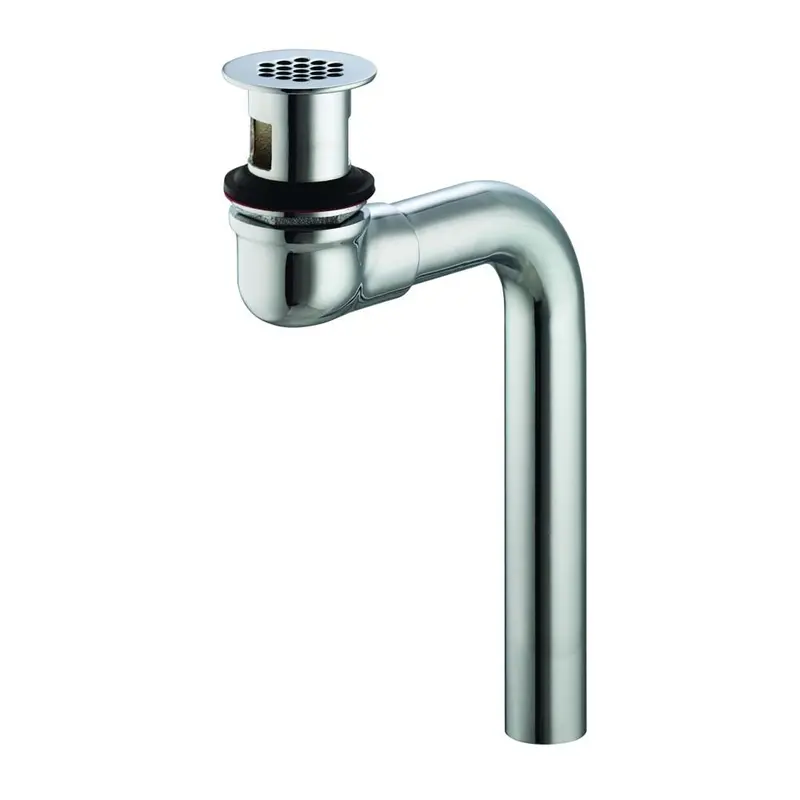 T&S Brass B-0898 Vandal-Resistant Pop-Up Drain Assembly With Secure Stopper 1