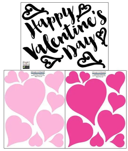 Valentine’S Day-Themed Wall Decals For Seasonal Decor 1