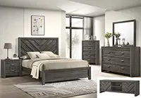 Valor Grey Bedroom Collection – Coordinated Furniture Set For Stylish Sleep Spaces 1