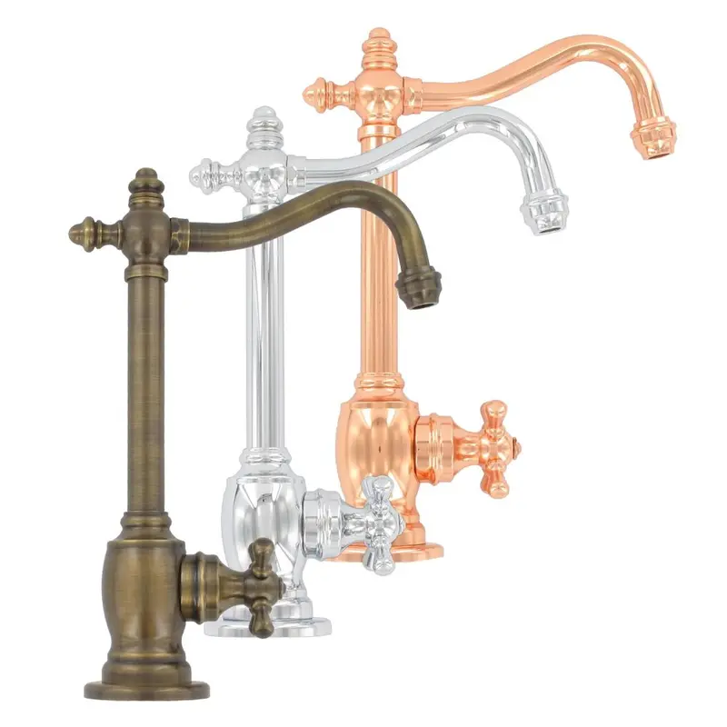 Waterstone Annapolis 1150H Single-Hot Kitchen Faucet With Cross Handles 1