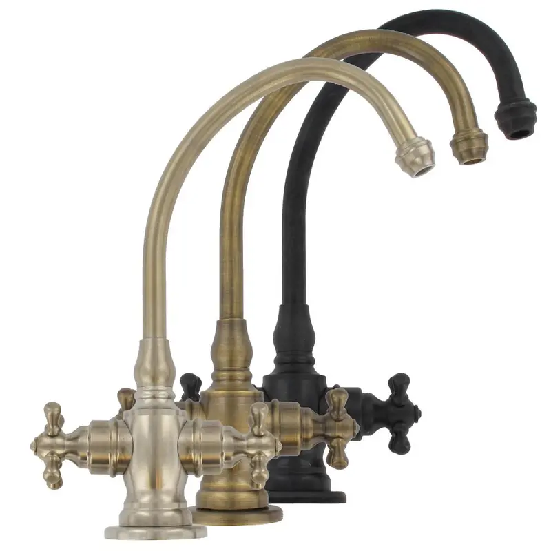 Waterstone Hampton 1250Hc Dual-Handle Hot/Cold Kitchen Faucet With Cross Handles 1