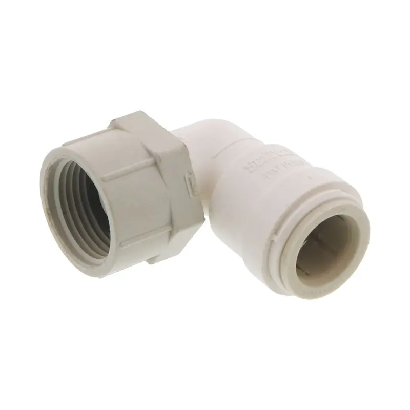 Watts Aqualock/Seatech 1/2-Inch Cts Female Swivel Elbow With 3/4-Inch Closet Flange 1