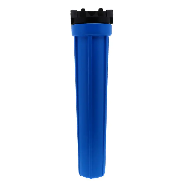 Watts Fh8000Bl34 20" Standard Filter Housing – Black/Blue, No Pressure Relief – 3/4" Fpt 1