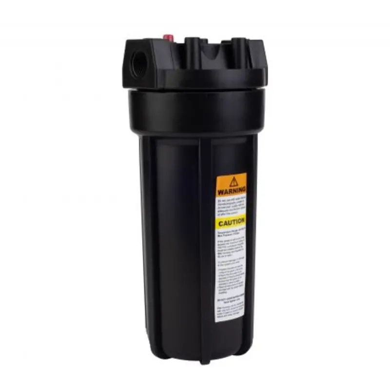 Watts Flomatic Hd4500Bb34Pr Heavy-Duty Black Filter Housing – 10", 3/4" Ports, Pr Valve 1