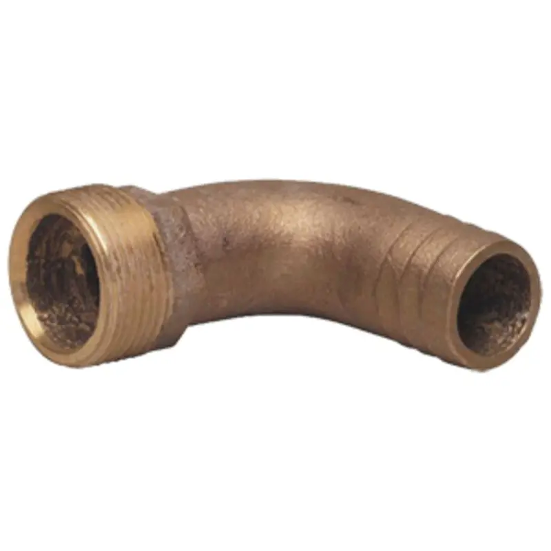 Watts Marine Bronze Pipe-To-Hose Elbow Adapter 1