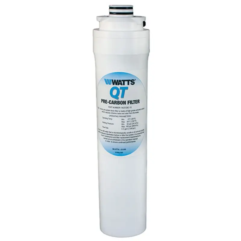 Watts Wqtcbc-10 Quick-Twist Carbon Block Prefilter 1