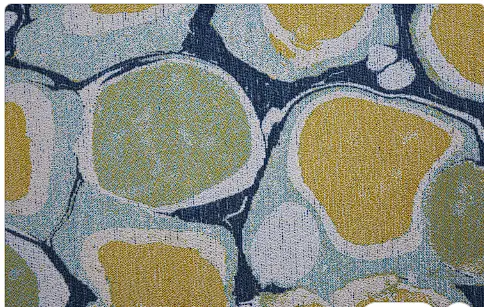 Welted Kidney-Shaped Decorative Throw Pillow 1