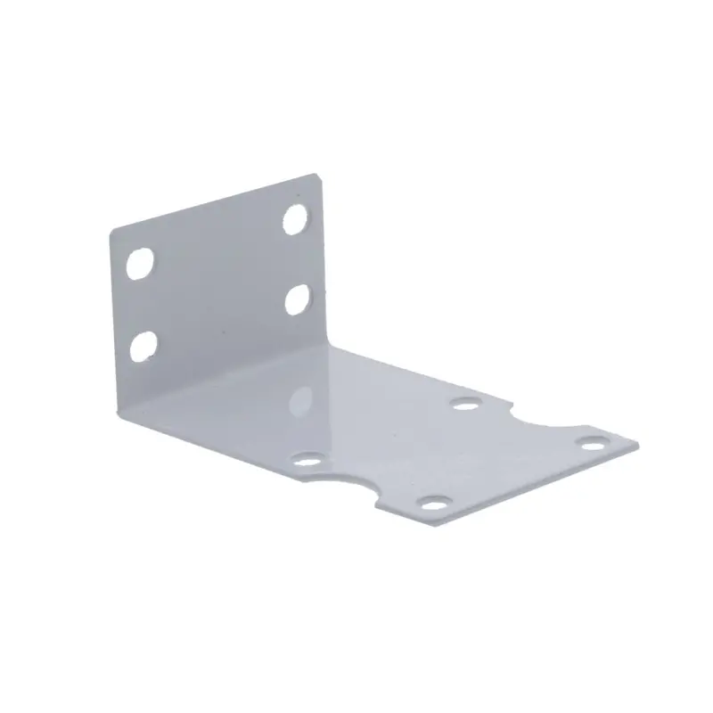 White L-Shaped Mounting Bracket – Designed For Slimline And Q-Series Filter Housings 1