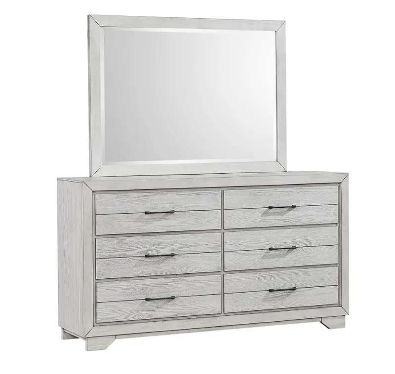 White Sands 7-Drawer Dresser With Soft-Close Drawers 2